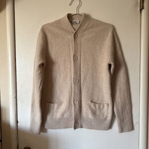 Uniqlo Beige Women's Cardigan Sweater